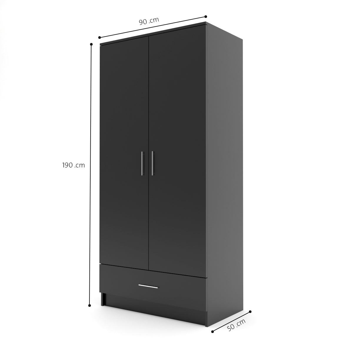 خزانة ملابس 190×90سم - YAKOT21