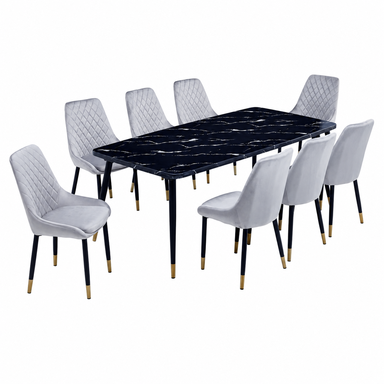 طاولة طعام - 9 قطع - WRD125