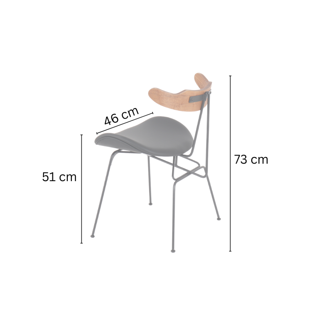 كرسي 51×46سم - VKET175