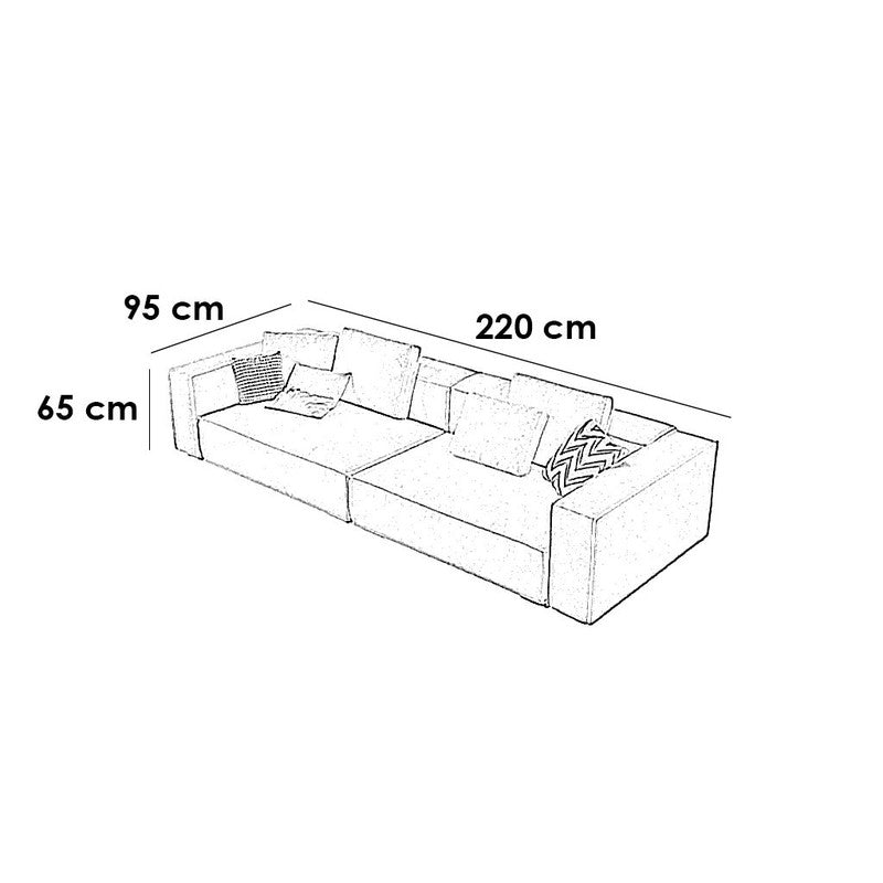 Sofa 220x95cm - LOOK12