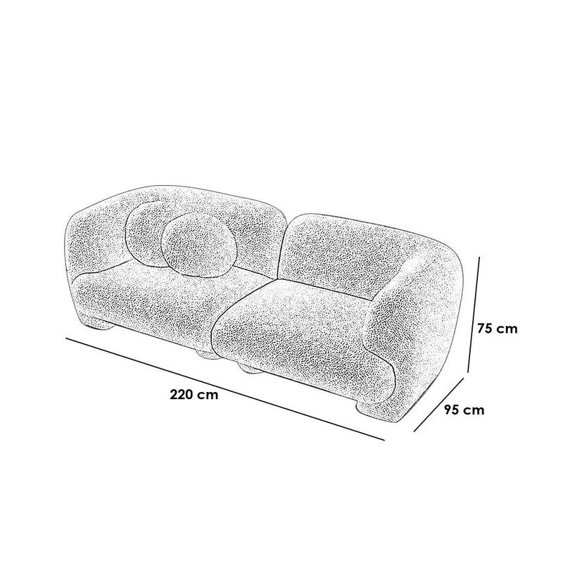 Sofa 220x95cm - LOOK18