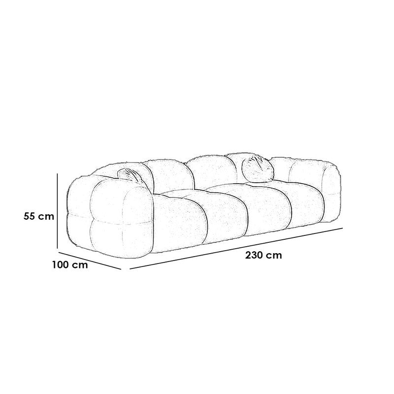 Sofa 230x100cm - LOOK19