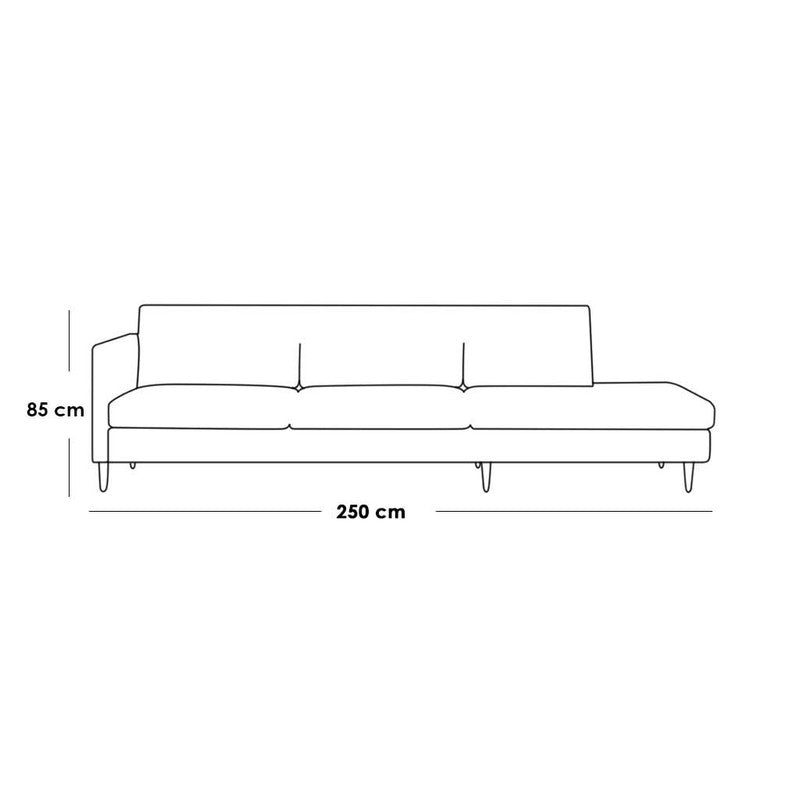 Sofa 250x80cm - LOOK32