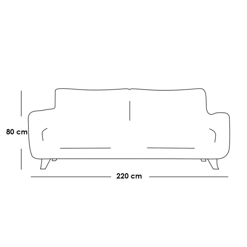 Sofa 220x80cm - LOOK35