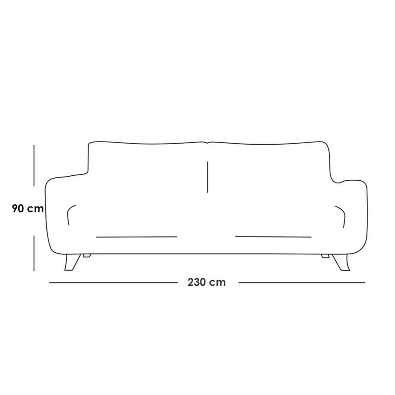 Sofa 230x90cm - LOOK38
