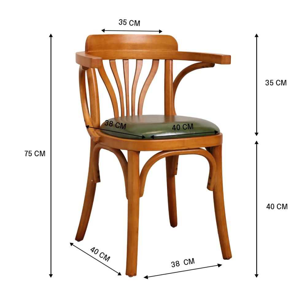 Dining chair 75x40cm - ROL13