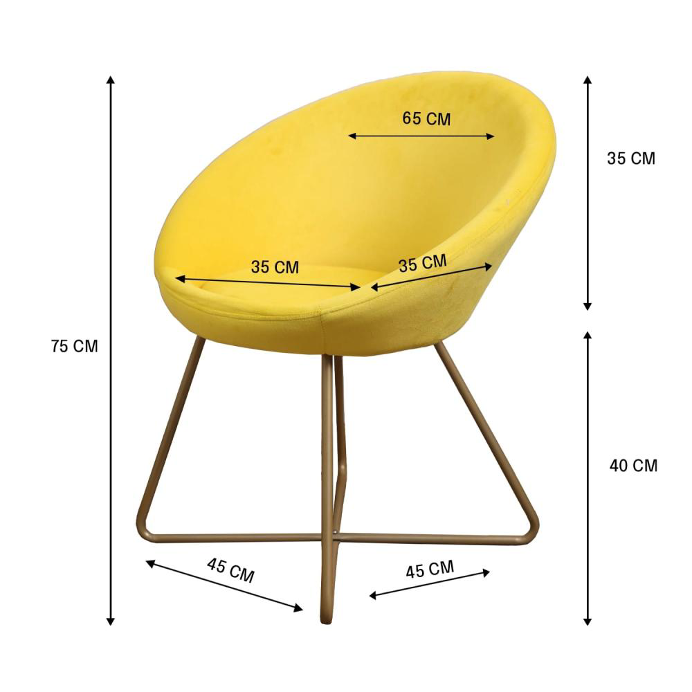 Dining chair 75x35cm - ROL9