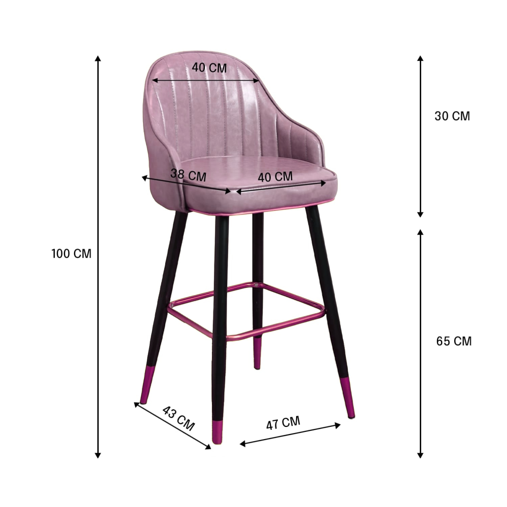 Bar stool 105x46cm - ROL17