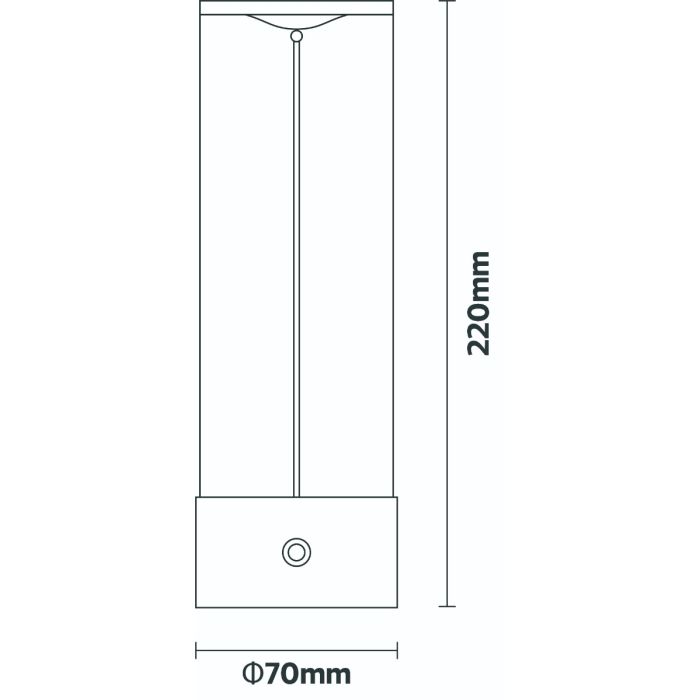 Table lamp 22x7cm - KAT15