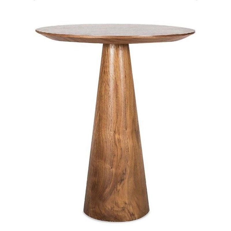 Oak veneer wood Side table 60x40cm - FAM2