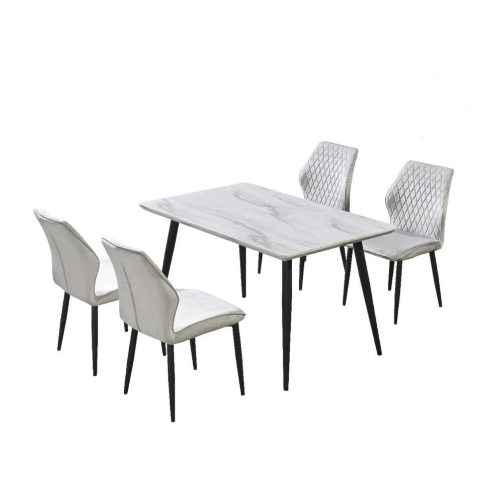 Dining table with 6 seats 150x90cm - HOM220