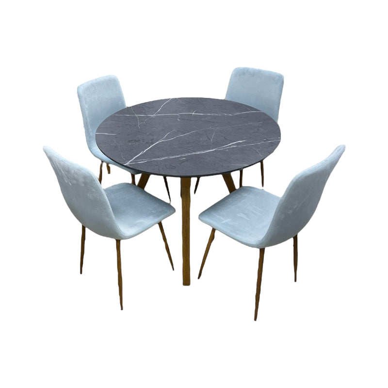 Dining table with 4 seats 100x75cm - HOM38