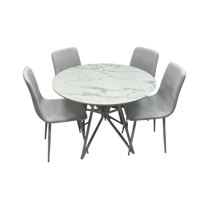 Dining table with 4 seats 100x75cm - HOM41