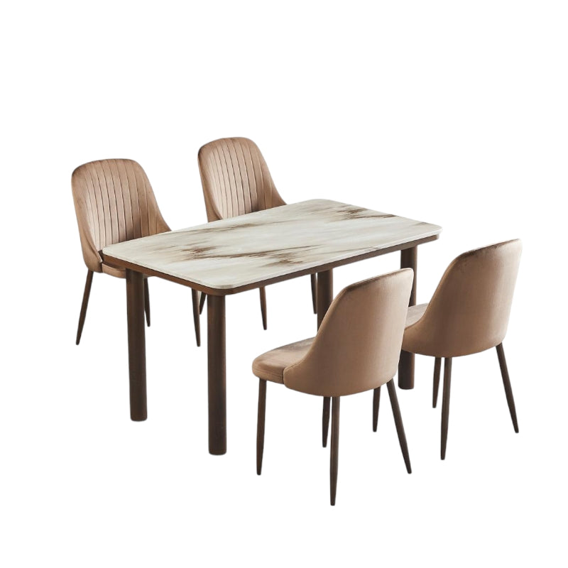 Dining table with 4 seats 130x80cm - HOM11