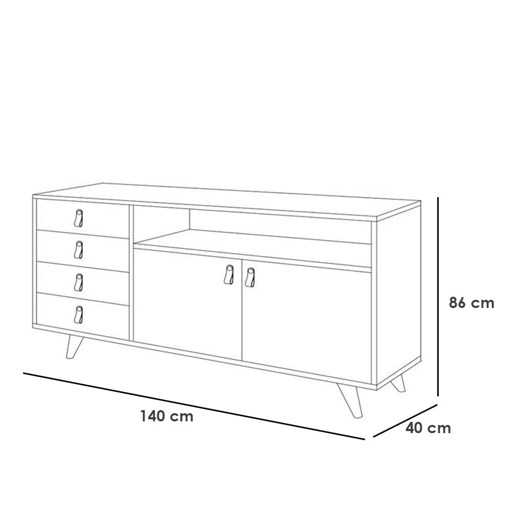 Buffet 140x40cm - YAKOT206