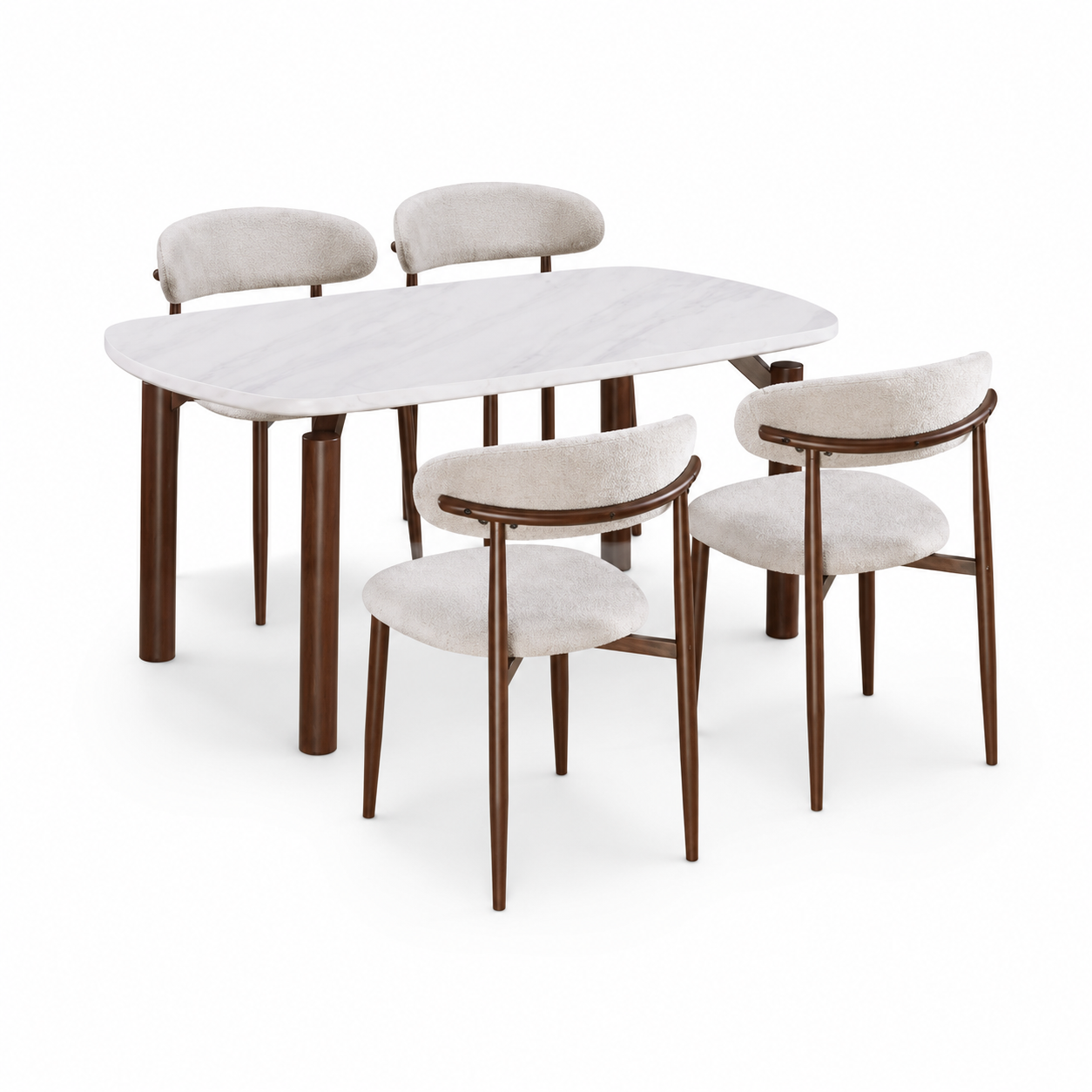 طاولة طعام - 5 قطع - WRD80