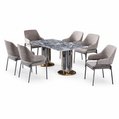 Dining Table - 7 Pieces - WRD98