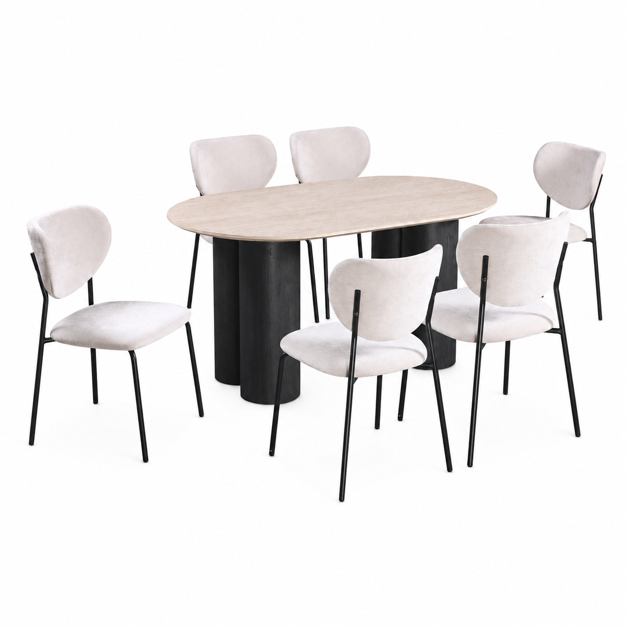 Dining Table - 7 Pieces - WRD99