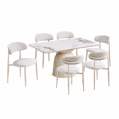 طاولة طعام - 7 قطع - WRD107