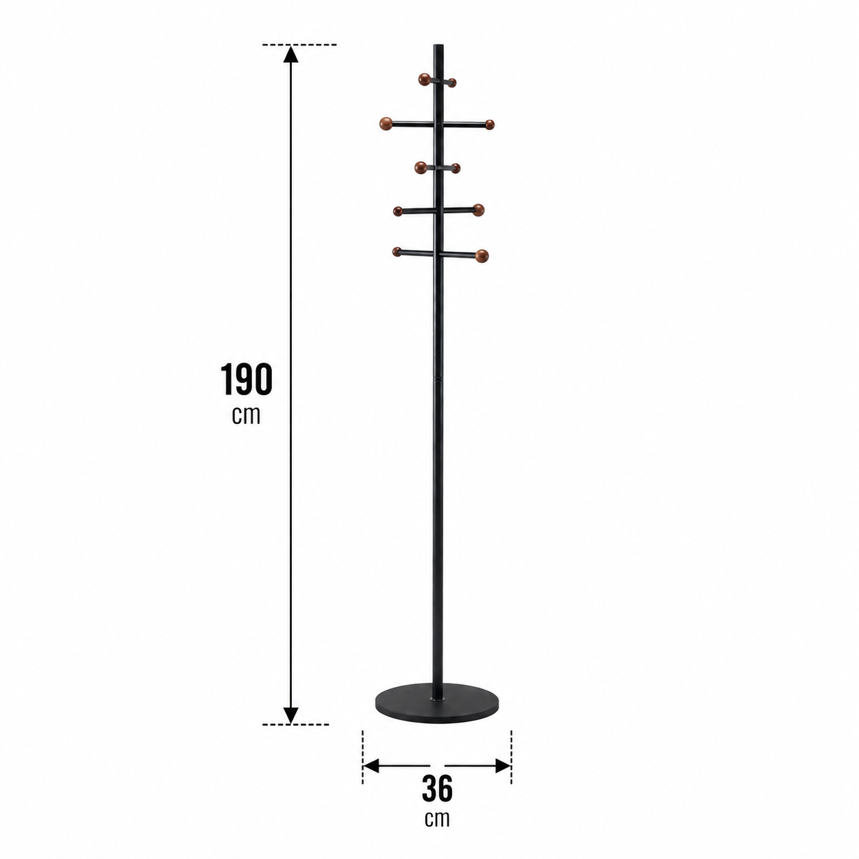 علاقة ملابس 36×190سم - WRD178