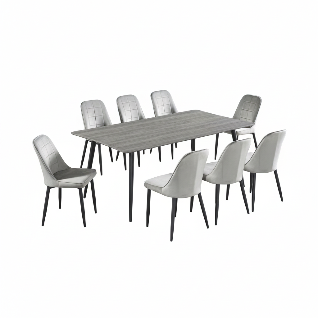 طاولة طعام - 9 قطع - WRD117