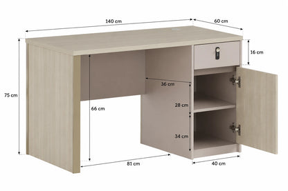 مكتب 140×60سم - WRD247