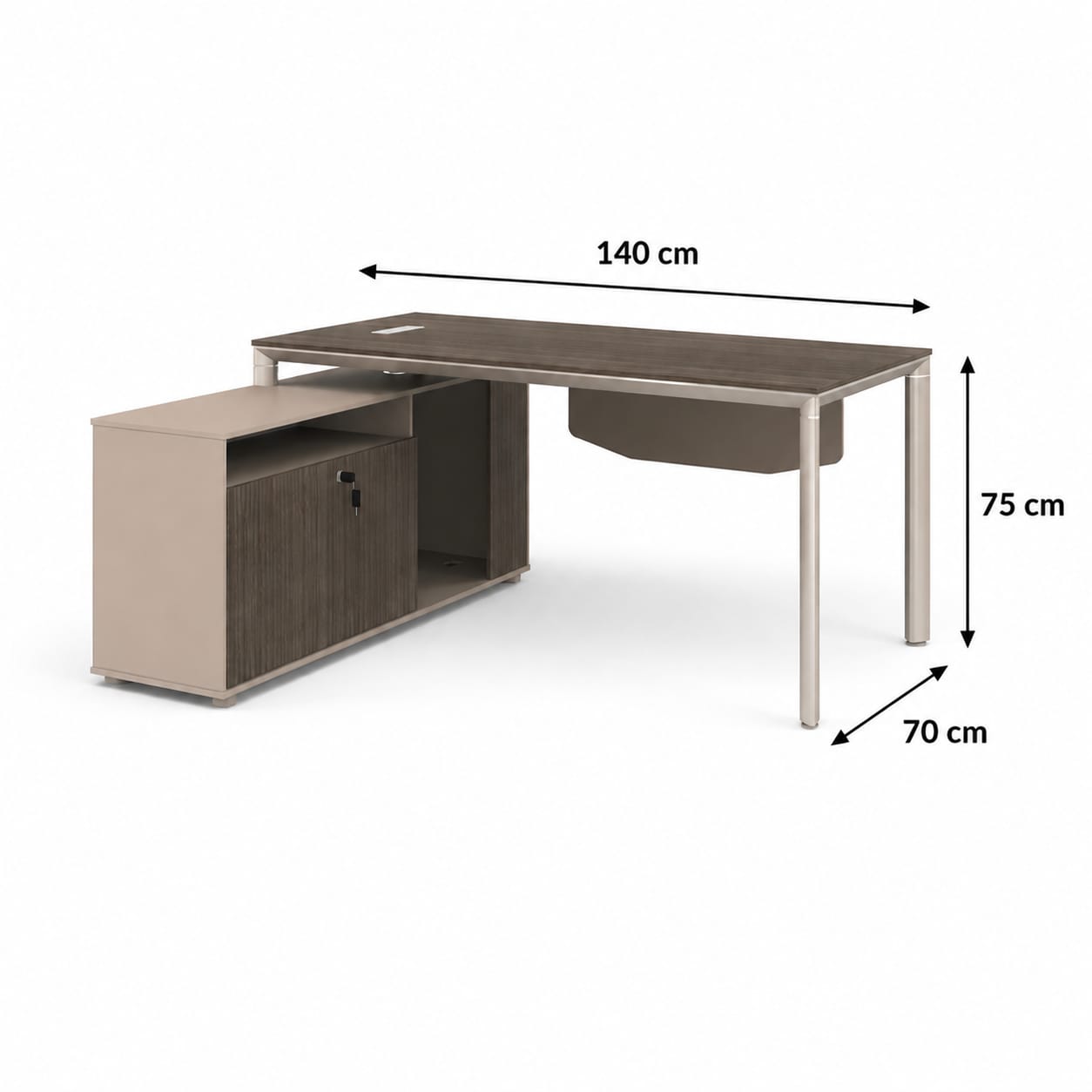 مكتب 140×70سم - WRD254