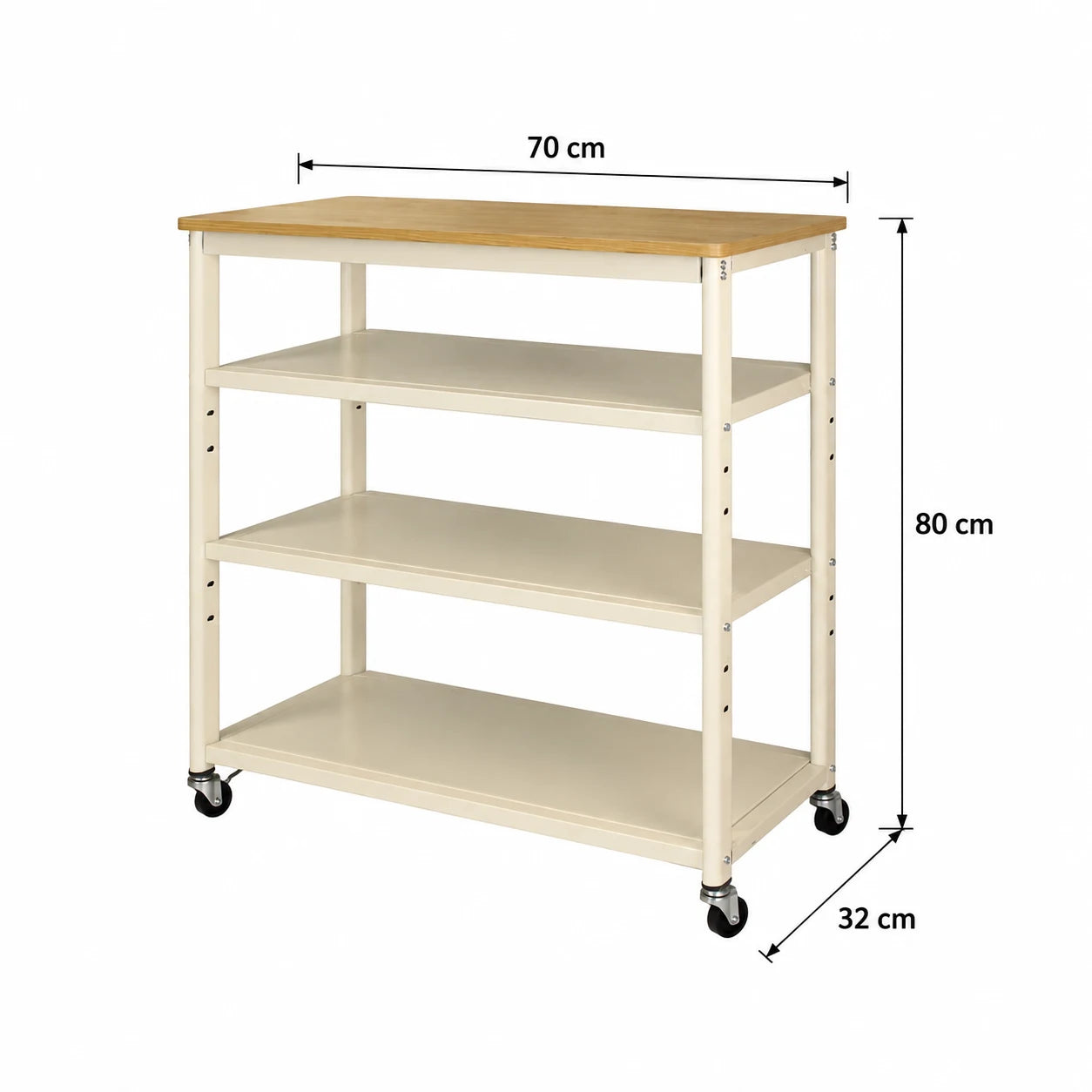 70x32cm Shelving Unit - WRD314