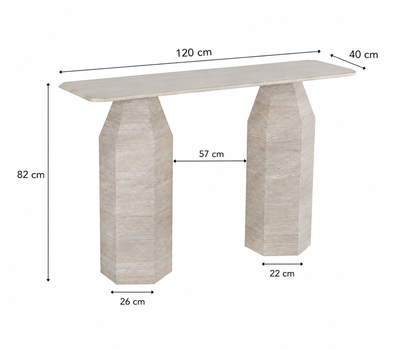 Console 120x40cm - WRD207
