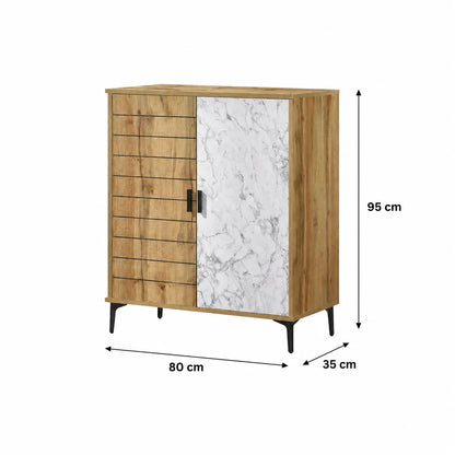 Shoe cabinet 80x35cm - WRD292