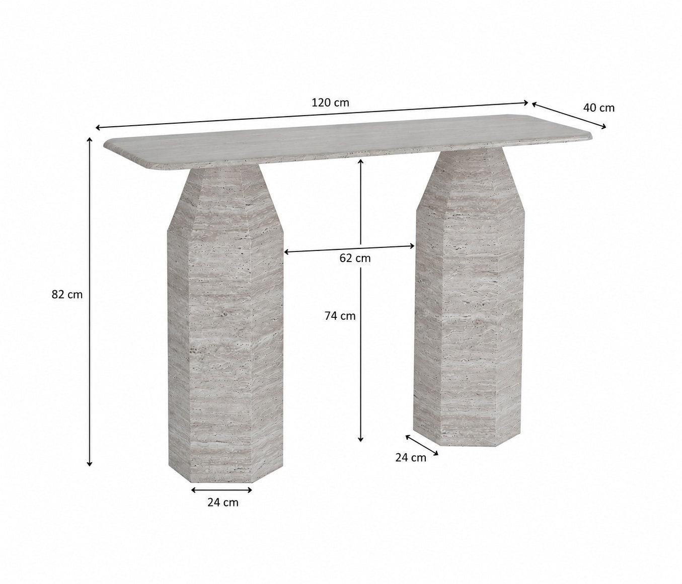 Console 120x40cm - WRD208