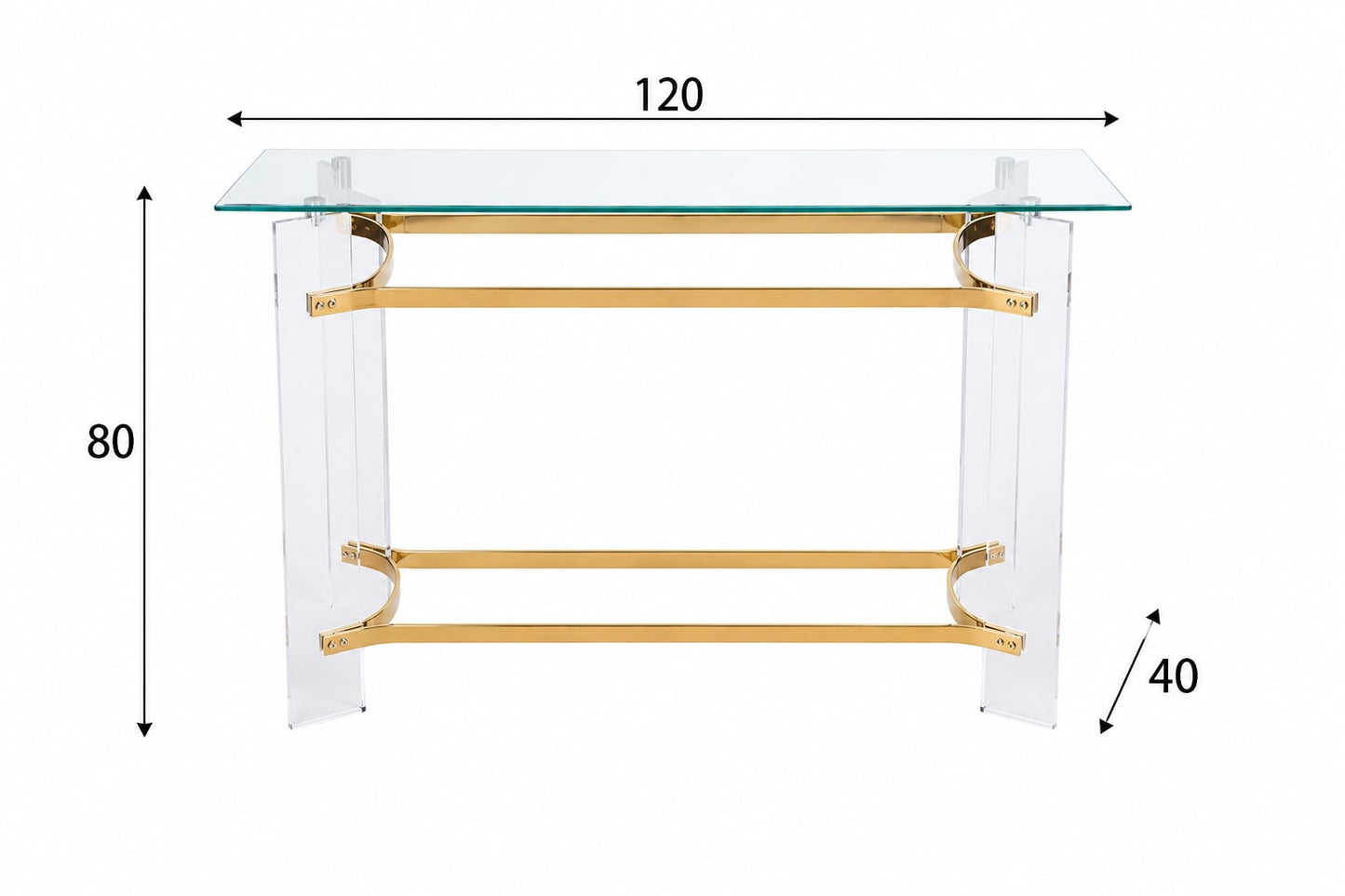 كونسول 120×40سم - WRD214