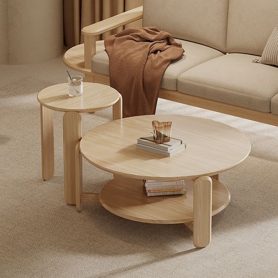 طقم طاولات قطعتين