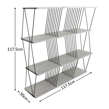 Shelving unit 117x30cm - MLY-763