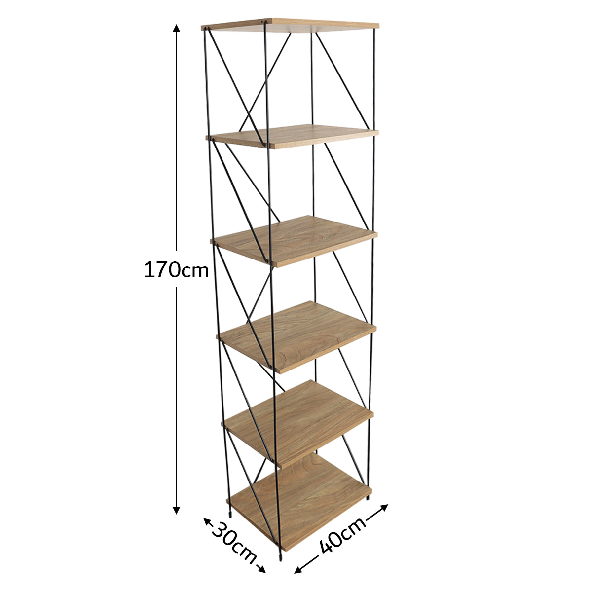 Shelving unit 170x40cm - MLY-774