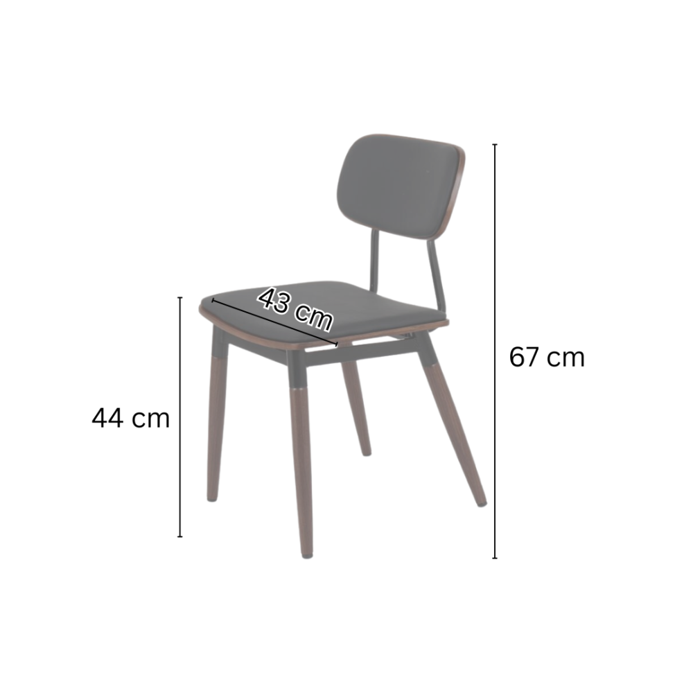 كرسي 44×43سم - VKET173