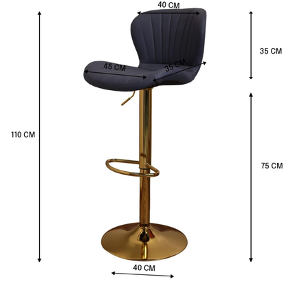 Hydraulic bar stool 110 x 43 cm - ROL24