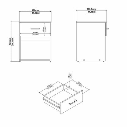 Commode 37 x 36 cm - SOR17