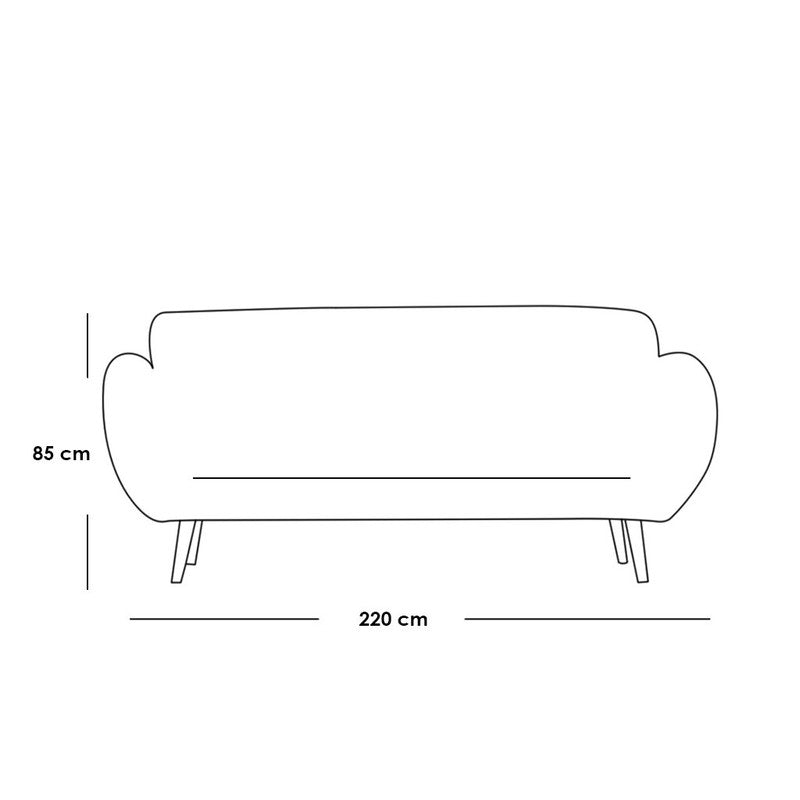 Sofa 220x80cm - LOOK6