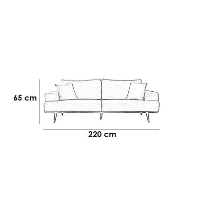 Sofa 220x95cm - LOOK17