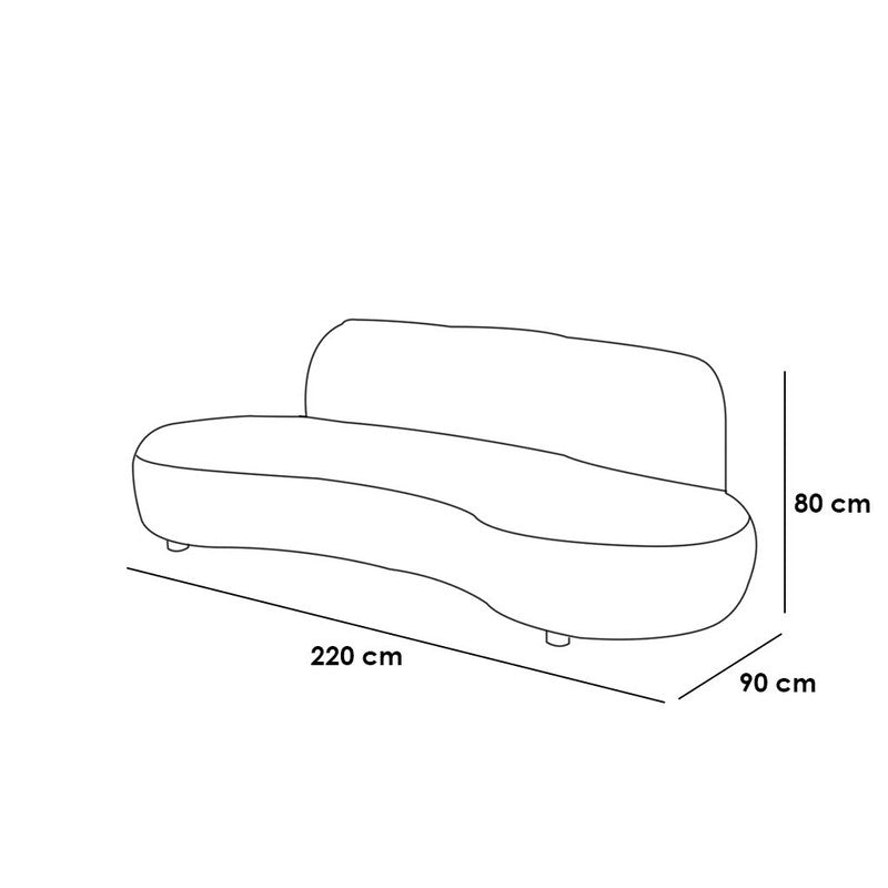 Sofa 220x90cm - LOOK20