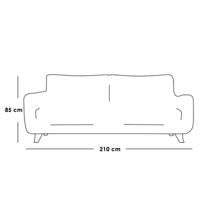 Sofa 210x85cm - LOOK27