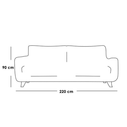Sofa 220x85cm - LOOK31