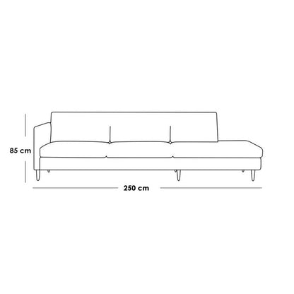 Sofa 250x80cm - LOOK32