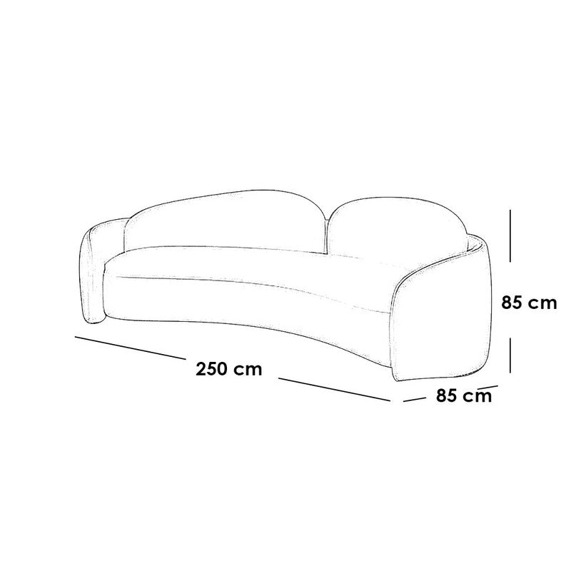 Sofa 250x85cm - LOOK43