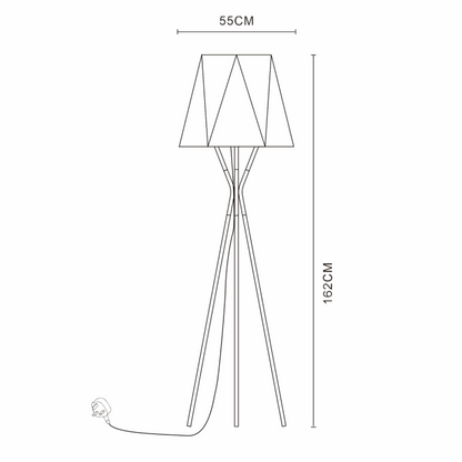 Floor lamp 162×55cm - KAT4