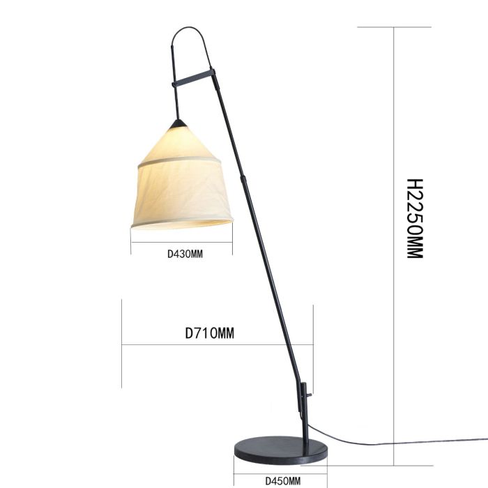 Floor lamp 225×71cm - KAT2
