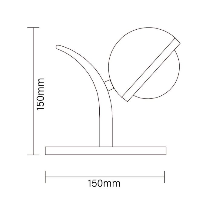Table lamp 15x15cm - KAT16