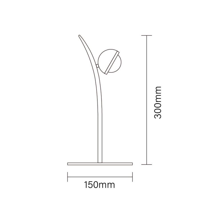 Table lamp 30x15cm - KAT8