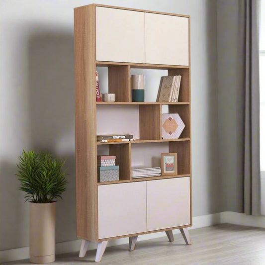 وحدة رفوف مكتبية